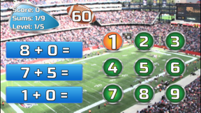 Math Arena - Free Sport-Based Math Game screenshot