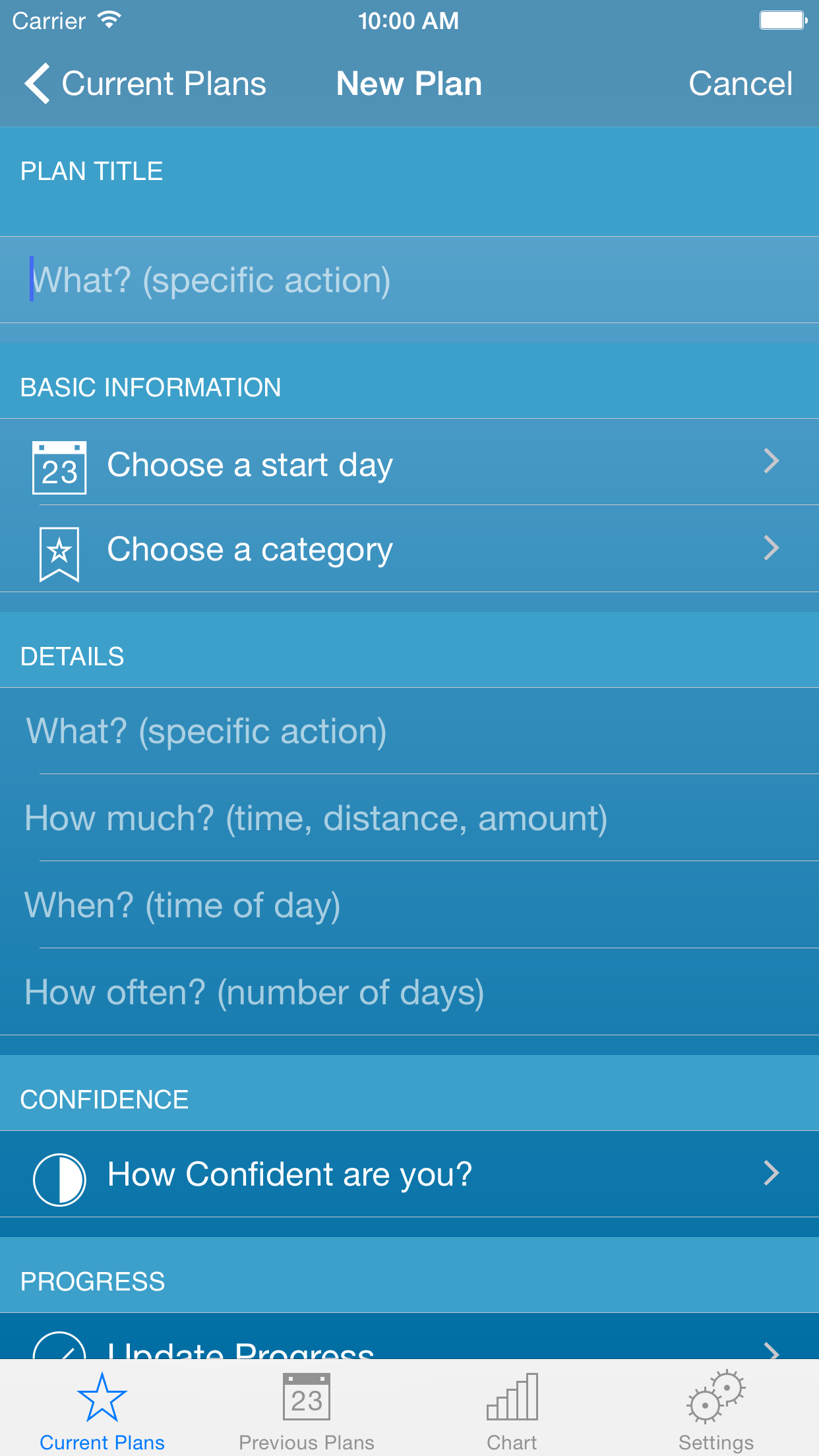 My Action Planner