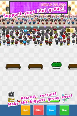 Game screenshot Infinite Idols ～Popular Clicker-style Free Casual Game～ mod apk