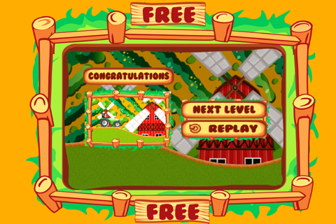 Farm Cars Mountain Climb Game screenshot 2