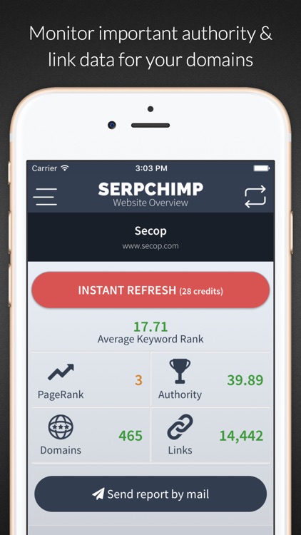 SerpChimp SEO - SERP & Keyword Ranking Checker Tool for Search Engine Optimization