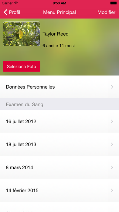 Screenshot #2 pour Examens du Sang