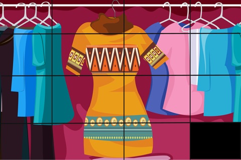 Beautiful Clothes Puzzle Game screenshot 3