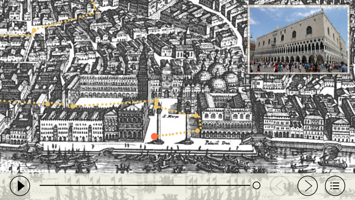 Венеция Сан-Марко. Аудиогид с альбомом фотографий маршрута и картой города