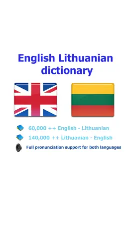 Game screenshot English Lithuanian best dictionary translator - Anglų Lietuvių geriausiai žodynas vertėjas mod apk