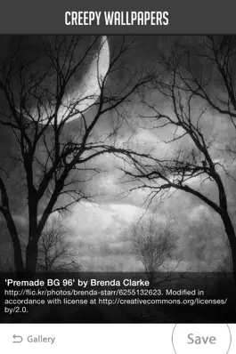 Game screenshot Creepy Wallpapers hack