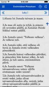 finnish bible free screenshot #3 for iPhone