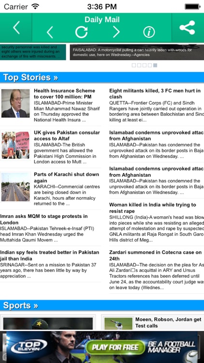 All Pakistani NewsPapers screenshot-4