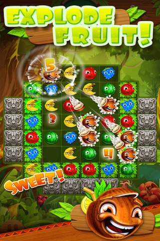 Fruit Smash Mania - 3 match puzzle game screenshot 4
