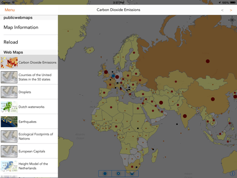 WebMaps:  Explore ArcGIS Named User WebMaps with Esri technologyのおすすめ画像1