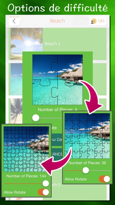 Screenshot #2 pour 100 Puzzles