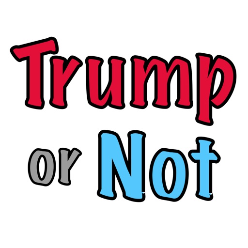 Trump or Not - Donald Trump Quote Game Icon