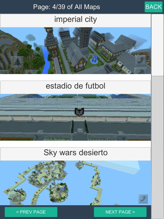 Screenshot #6 pour Maps for Minecraft MCPE