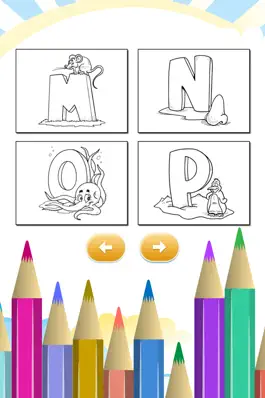 Game screenshot учимся рисовать письмо на английском : раскраска игры для малышей , азбука алфавит детские игры hack
