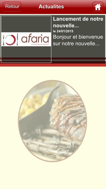 Afaria restaurant screenshot-4