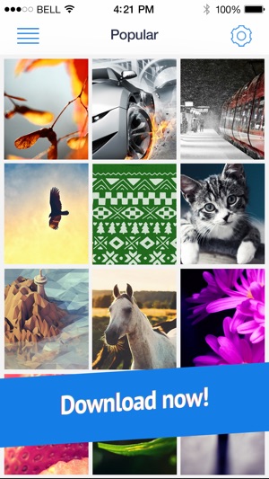 Wallpapers for iPhone 6 and 6 Plus (Retina HD ready parallax(圖5)-速報App