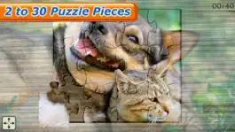 Game screenshot Cute Pets - Real Dogs and Cats Picture Puzzle Games for kids hack