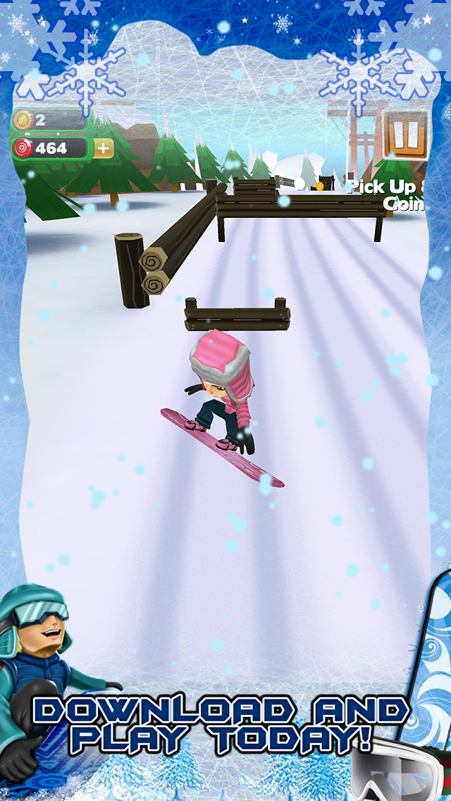 3D Extreme Snowboarding Game For Free