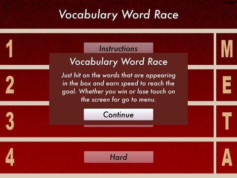 Vocabulary Word Race screenshot 2