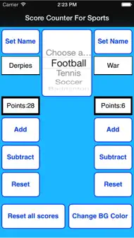Score Counter For Sports iphone bilder 0
