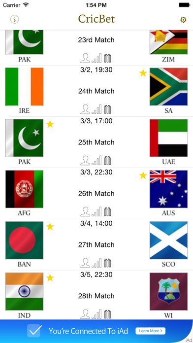 Screenshot #1 pour CricBet