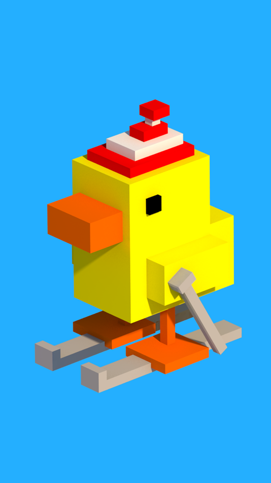 #2. Snowy Roads - Endless Arcade Hopper (iOS) 由: Texas PFCG Aplicativos Ltda