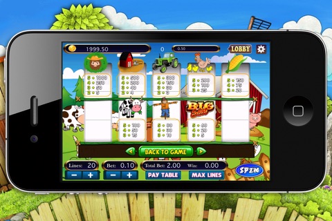 Mega Farm Slots Machine screenshot 4