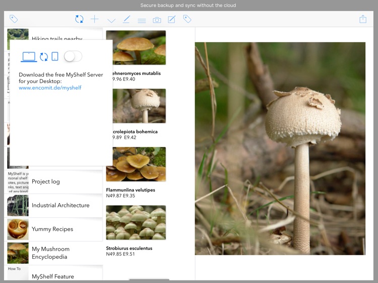 MyShelf HD - Note & Image Manager. Organize in color. screenshot-3
