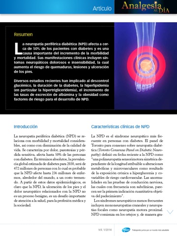 Revista Analgesia screenshot 3