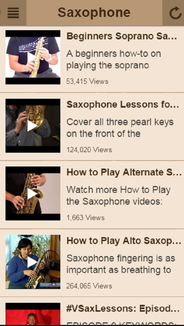 Screenshot #3 pour Saxophone Lessons - Learn To Play The Saxophone