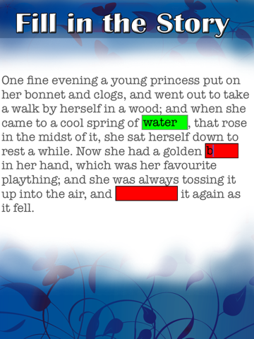 Screenshot #5 pour Fill in the Blank Stories - Fairy Tales by The Brothers Grimm