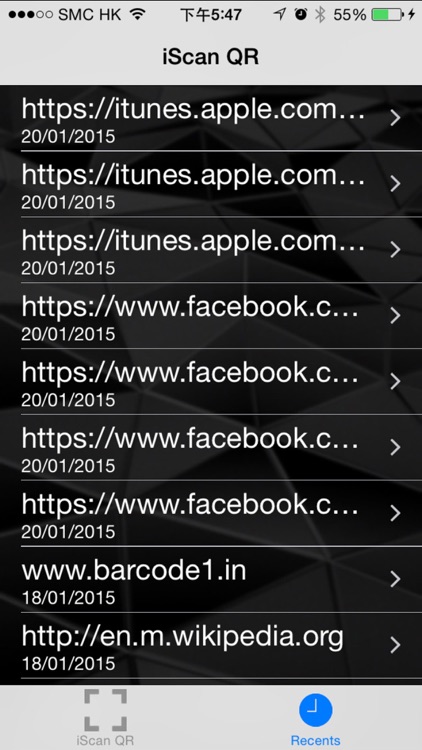 iScan QR Code Reader screenshot-3