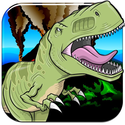 A Dinosaur Lava Jump - Cute Hoppy Monster Madness PRO icon