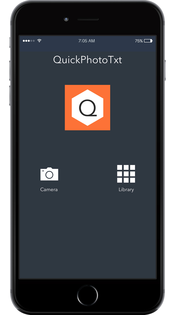 QuickPhotoTxt - add text to photos fast