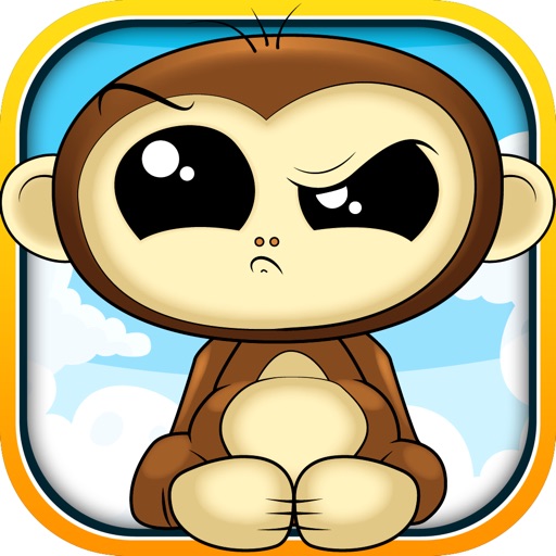 Don't Touch The Evil Bananas - Tappy Monkey Challenge FREE Icon