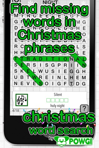 Christmas Word Search by POWGIのおすすめ画像2