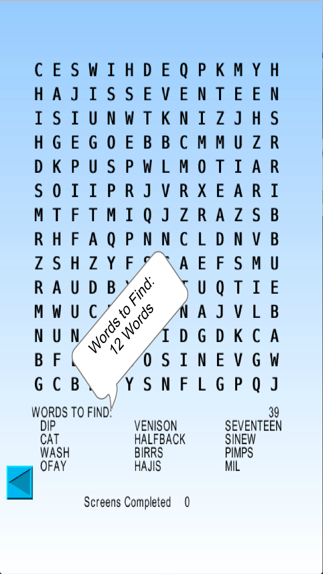 Word Search Blitz blitz rounds of wordsearch