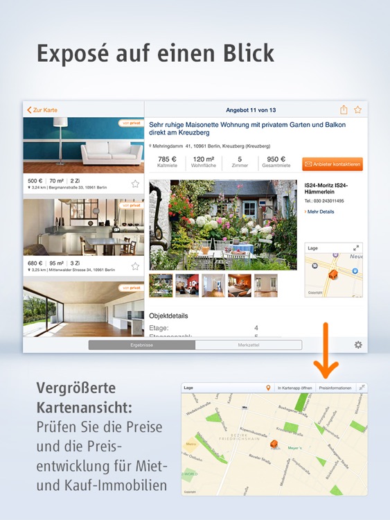 Immobilien Scout24 for iPad screenshot-3