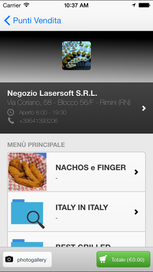 #2. My Self Order (iOS) 由: Lasersoft Srl