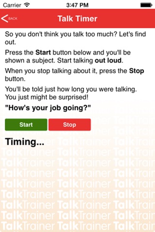 TalkTrainer screenshot 3