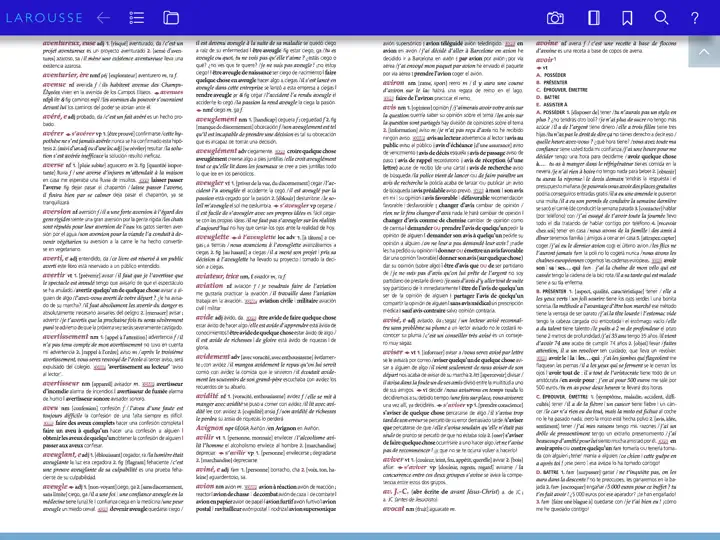 Captura de pantalla de LAROUSSE Premium en iPhone 5