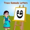 Trace Kannada and English Alphabets Kids Activity