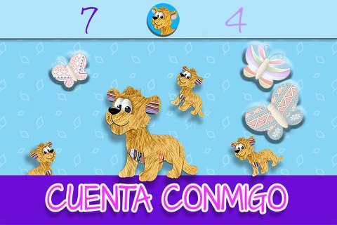 Animales Bebés 123 – Aprende a Contar Números Fácilmente - Cuentas Entretenidas Para Niños Pequeños screenshot 4