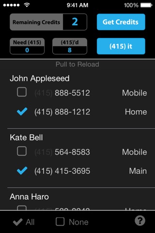 415it - San Francisco, Marin, San Mateo Area Code Updater screenshot 2