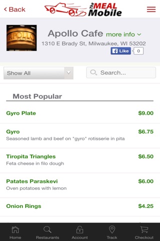 The Meal Mobile screenshot 3