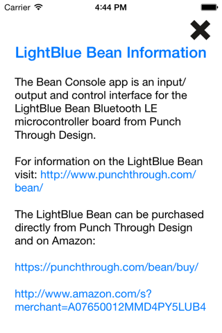 Bean Console screenshot 3