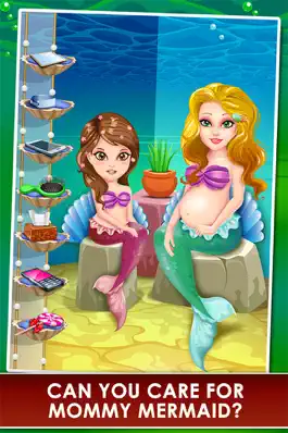 Game screenshot Mermaid Mommy's New Born Baby Doctor - my newborn salon & make-up games for kids 2 mod apk