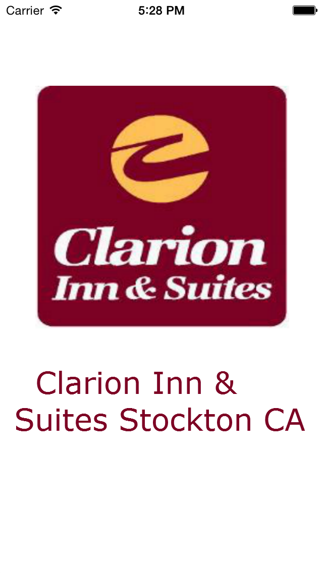 Clarion Inn and Suites Stockton CA app screenshot