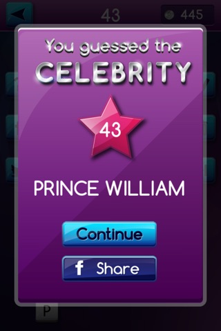 Guess The Celebrity Quiz - New Famous Hollywood Celebs Puzzle Trivia Word Game screenshot 4