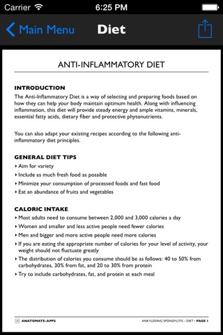 iAnkylosingSpondylitis screenshot 2